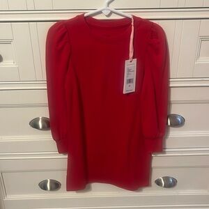 Girls cotton long sleeve dress 4t, vineyard vines